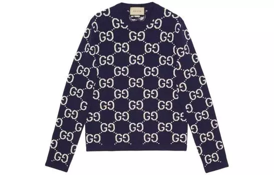 GUCCI Мужской свитер, Синий