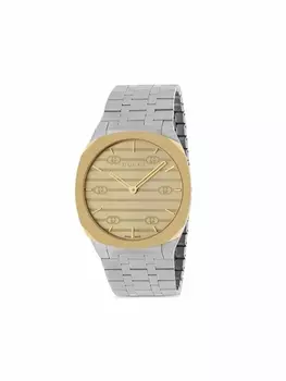 Gucci наручные часы 25H 38 мм, золотистый
