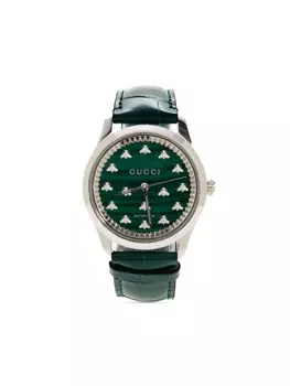 Gucci наручные часы G-Timeless 38 мм, зеленый