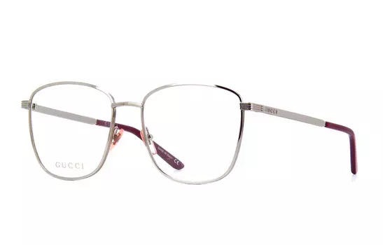 GUCCI Оправы для очков женские серебряные