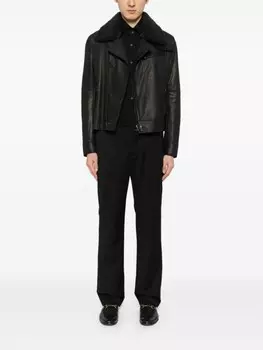 Gucci поплиновая рубашка, черный