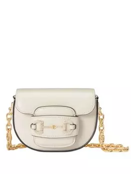 Gucci поясная сумка 1955 Horsebit, белый