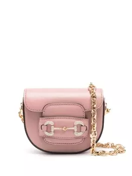 Gucci поясная сумка 1955 Horsebit, розовый
