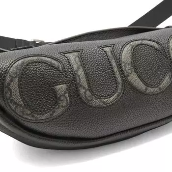 Gucci Поясная сумка с логотипом, черный
