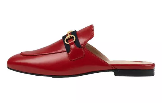 Туфли женские Gucci Princetown, крсный