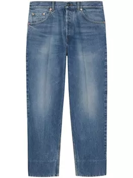 Gucci прямые джинсы, синий