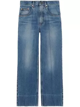 Gucci прямые джинсы, синий