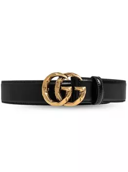 Gucci ремень GG Marmont, черный