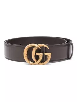 Gucci ремень GG Marmont, коричневый