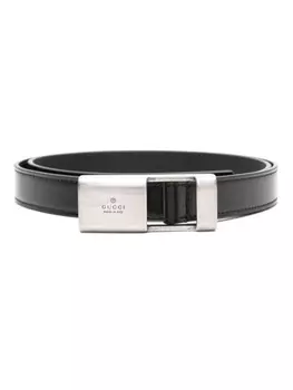 Gucci ремень с логотипом, черный