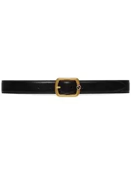 Gucci ремень с пряжкой, черный