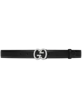 Gucci ремень с пряжкой GG, черный