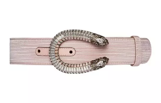 GUCCI Ремень женский розовый