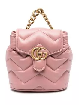 Gucci рюкзак GG Marmont, розовый