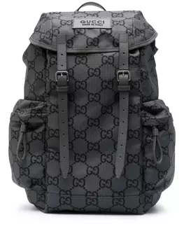 Gucci рюкзак с узором GG Supreme, серый