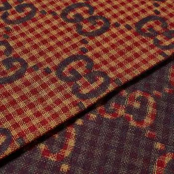 Gucci Шарф GG Poule, красный