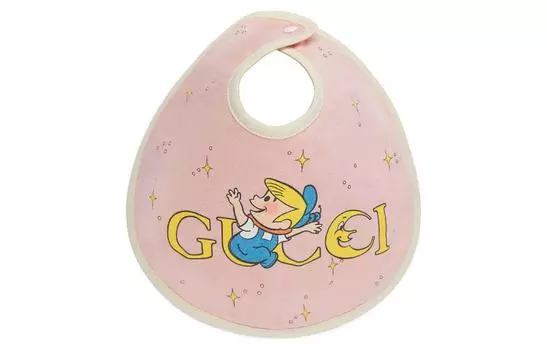 GUCCI Шарф нежно-розовый