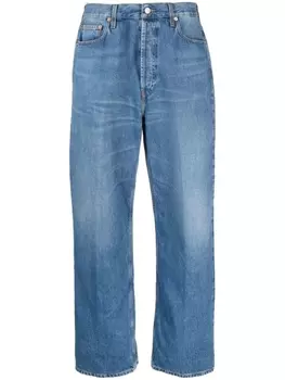 Gucci широкие джинсы, синий