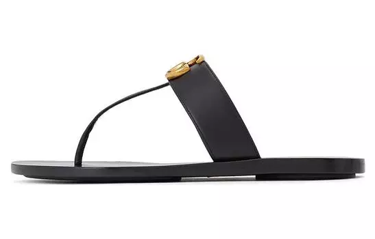 Сандалии GUCCI Leather Thong Sandals Women's