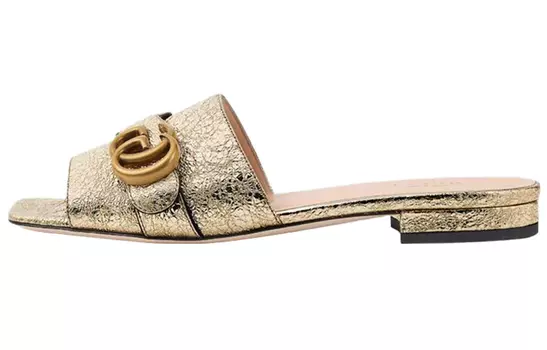Сандалии GUCCI GG Slide Sandals Women's
