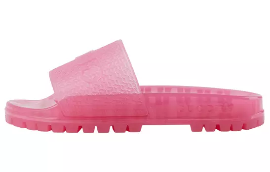 Женские тапочки Adidas Originals X Gucci, розовый