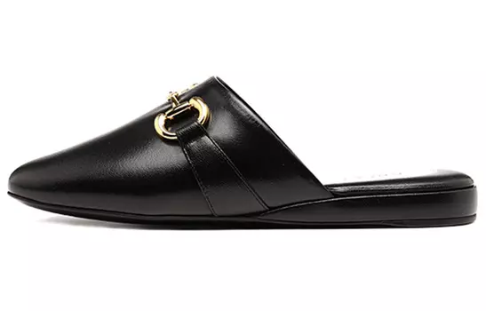 Шлепанцы женские Gucci Princetown Closed, черный