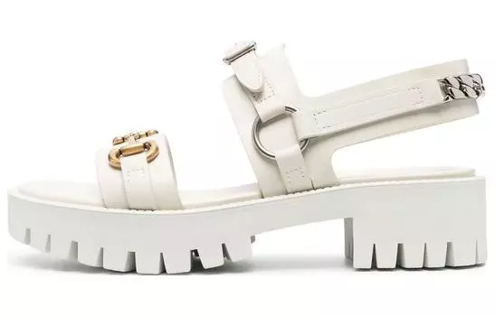 Сандалии женские Gucci One-Strap, белый