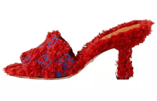 Босоножки женские Adidas Originals x Gucci, красный