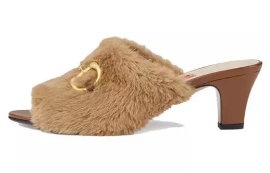 Сандалии женские Gucci, коричневый