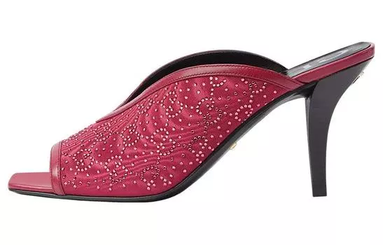 Босоножки женские Gucci Embellished, розовый