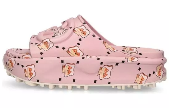 Шлепанцы женские Pikarar x Gucci, розовый