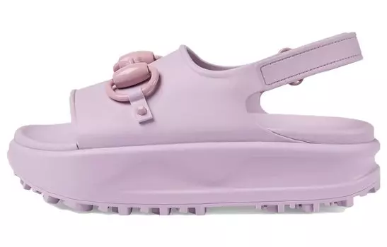 Шлепанцы женские Gucci на платформе, лиловый