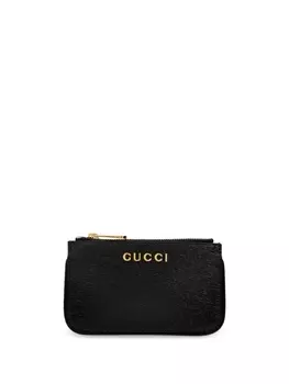 Gucci скрипт Zipped Wallet, черный