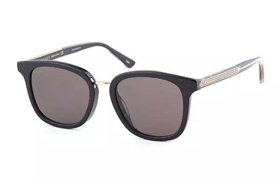 GUCCI Солнцезащитные очки унисекс черные