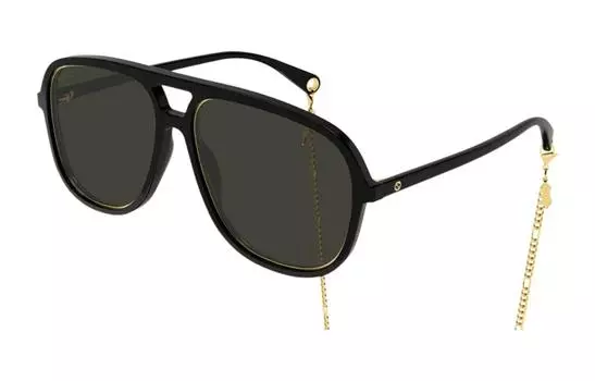 GUCCI Солнцезащитные очки женские черные