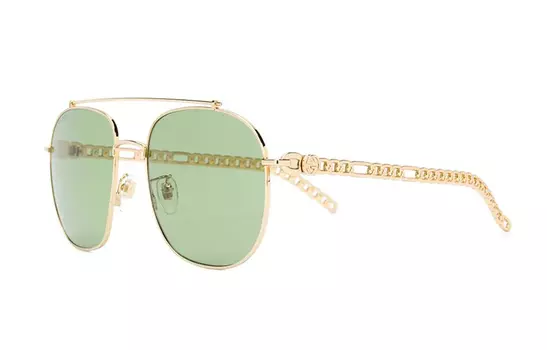 GUCCI Солнцезащитные очки женские зеленые