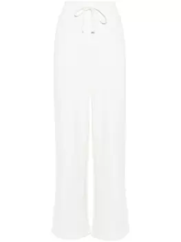 Gucci спортивные брюки с логотипом Interlocking G, белый