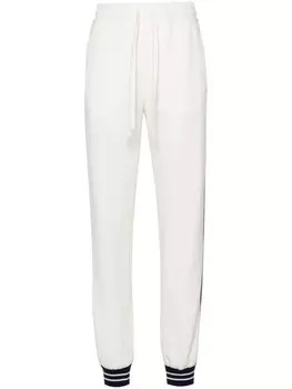 Gucci спортивные брюки с логотипом Interlocking G, белый