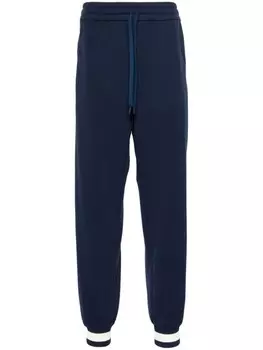 Gucci спортивные брюки с логотипом, синий