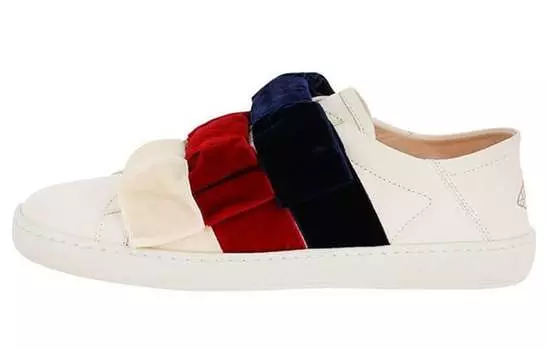 Кеды женские Gucci Ace Velvet, белый