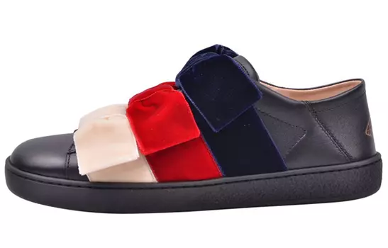 Кеды женские Gucci, черный / красный / белый