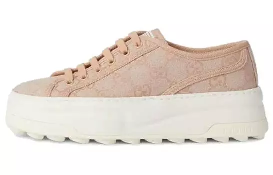 Кроссовки женские Gucci, розовый