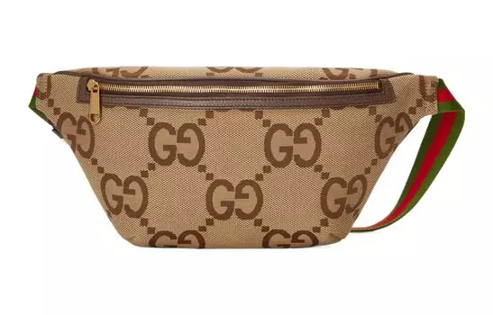 GUCCI Сумка через плечо, наплечная сумка, поясная сумка, мужская, бежево-коричневая