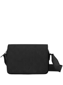 Gucci сумка через плечо с логотипом GG, черный