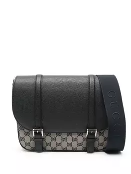 Gucci сумка через плечо с логотипом GG, синий