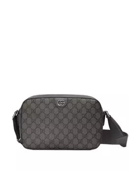 Gucci сумка-мессенджер Ophidia среднего размера, серый