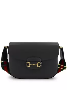 Gucci сумка на плечо 1955 Horsebit, серый