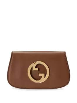Gucci сумка на плечо Blondie, коричневый