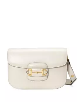 Gucci сумка на плечо Horsebit 1955, белый