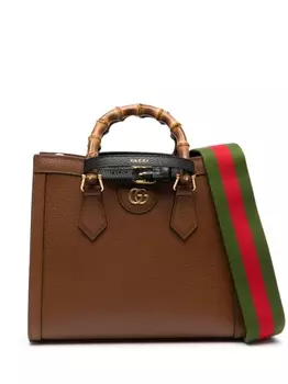 Gucci сумка-тоут Diana, коричневый